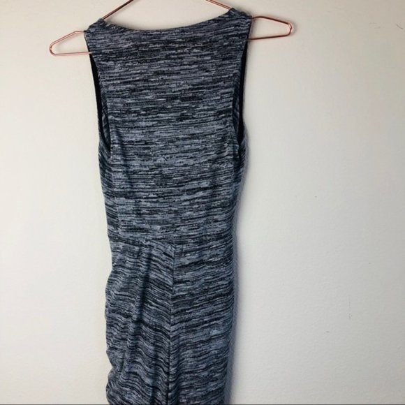 ❌SOLD❌EUC Haute Monde Gray Asymmetrical Dress S - Picture 5 of 6